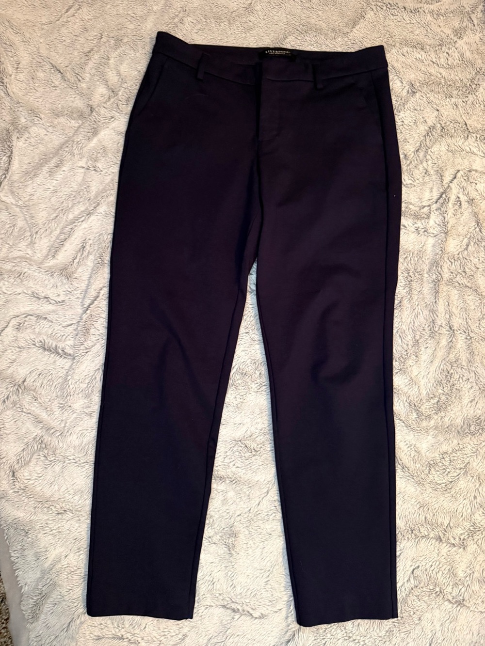 Liverpool Kelsey Pant in Cadet Blue size 10